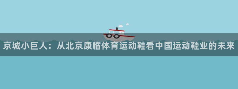 蚂蚁体育买的是正品吗：京城小巨人：从北京康临体育运动鞋看中国运动鞋业的未来